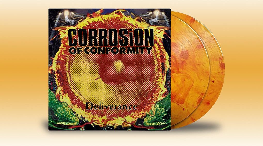Get Corrosion of Conformity’s classic ‘Deliverance’ on exclusive red/orange splatter vinyl (ltd to 500)