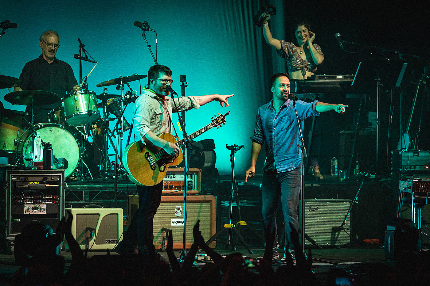 The Decemberists brought out Lin-Manuel Miranda at SummerStage in Central Park (pics, video, setlist)