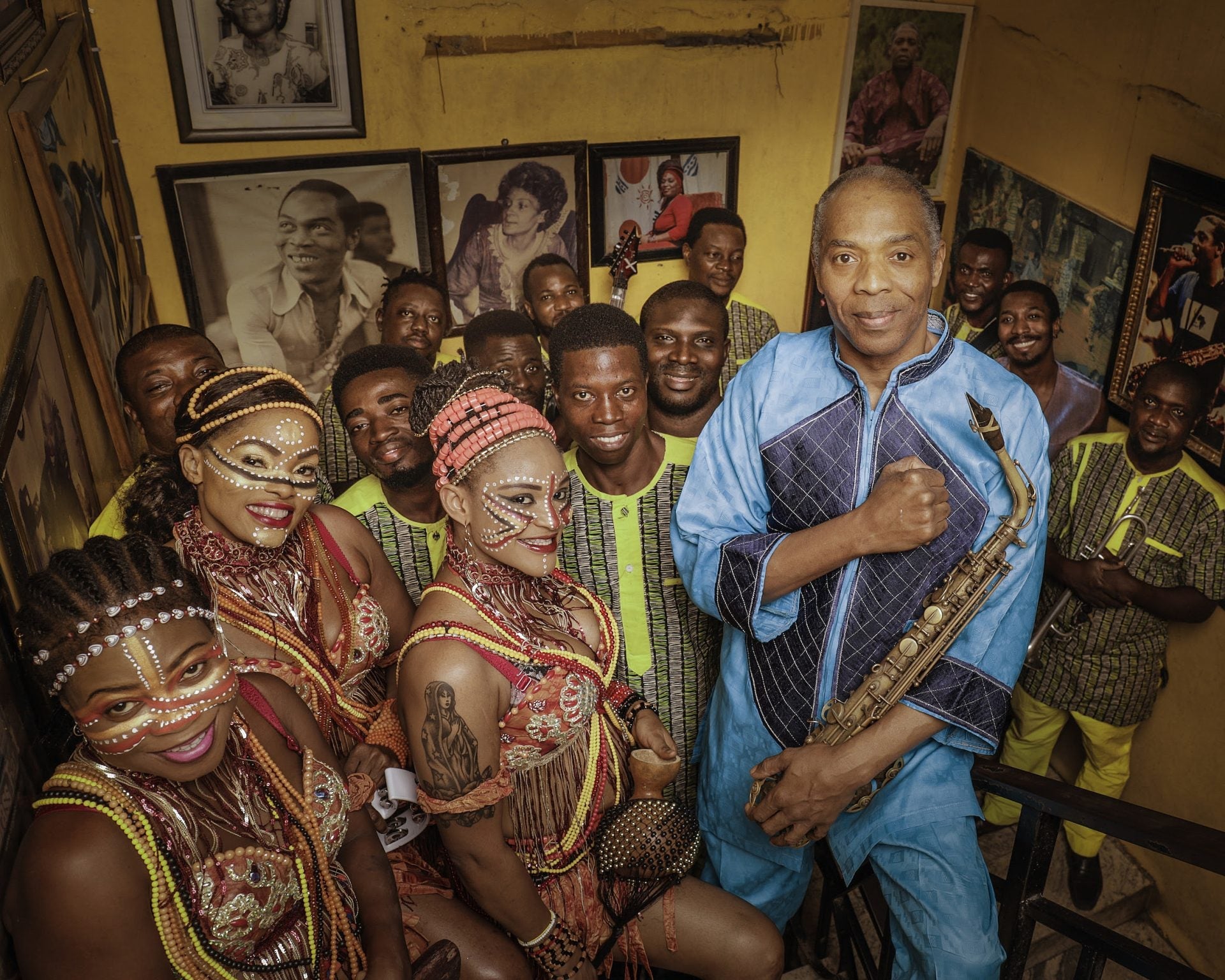 Femi Kuti & The Positive Force announce 2022 tour ft Mádé Kuti