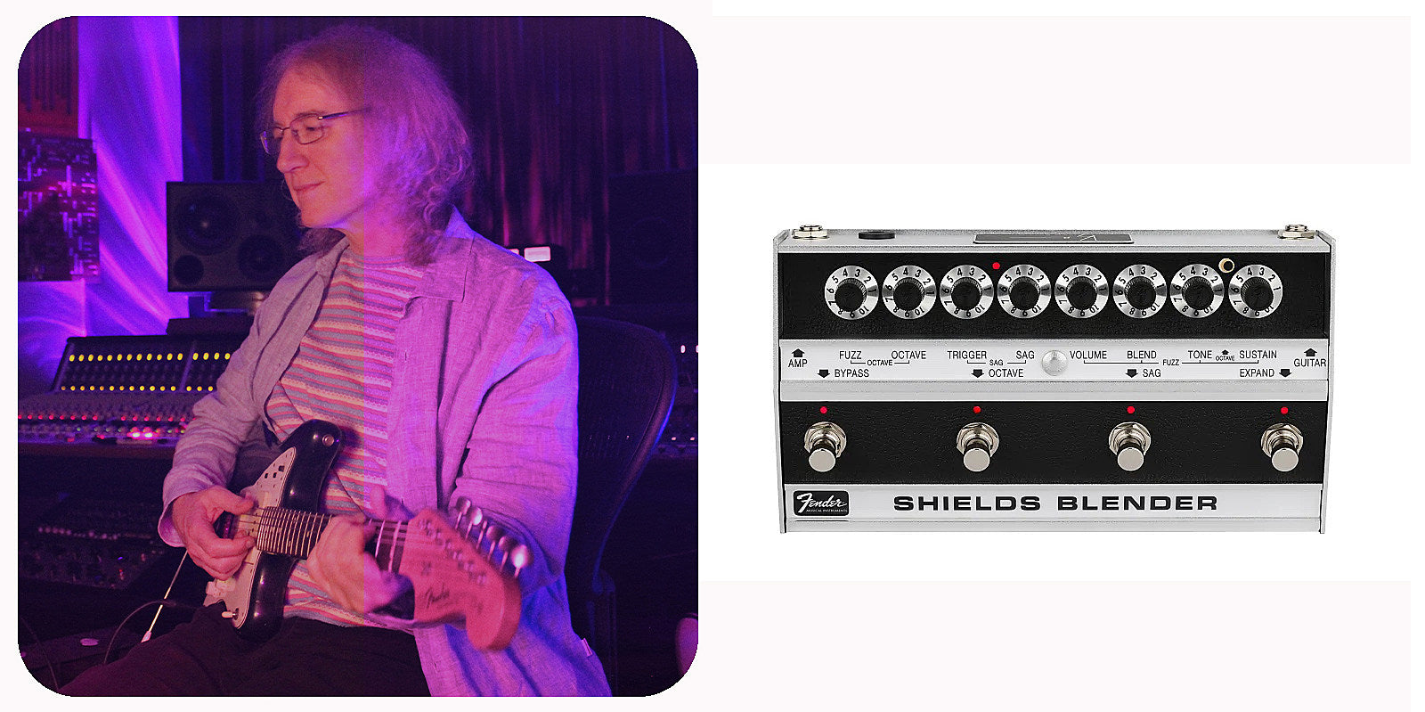 My Bloody Valentine’s Kevin Shields announces signature Fender Blender fuzz pedal