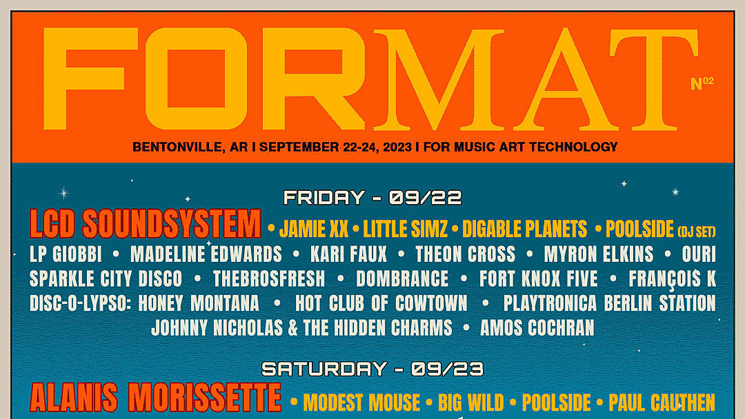 Format Festival 2023 lineup (LCD Soundsystem, Alanis Morissette, Leon Bridges, Modest Mouse, more)