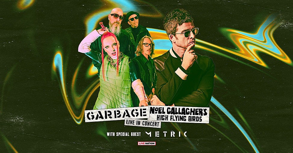 Garbage & Noel Gallagher’s High Flying Birds announce co-headlining tour with Metric opening