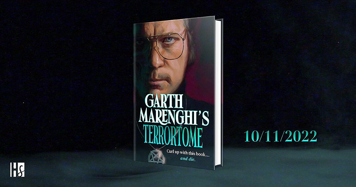 Garth Marenghi’s “long-lost” novel ‘Terrortome” published this fall
