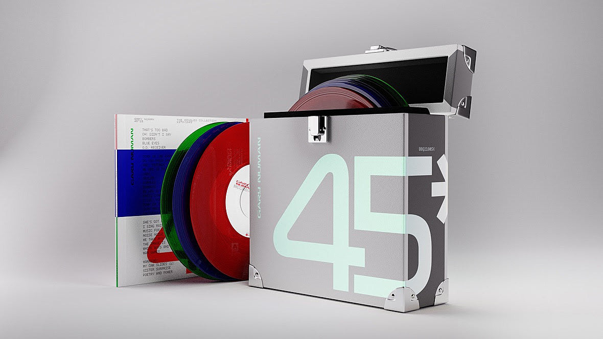Gary Numan reissuing classic singles as 7″ box set