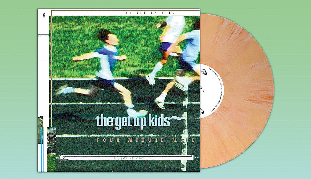 New exclusive vinyl: The Get Up Kids’ ‘Four Minute Mile’ 25th anniversary edition on “dreamsicle” LP