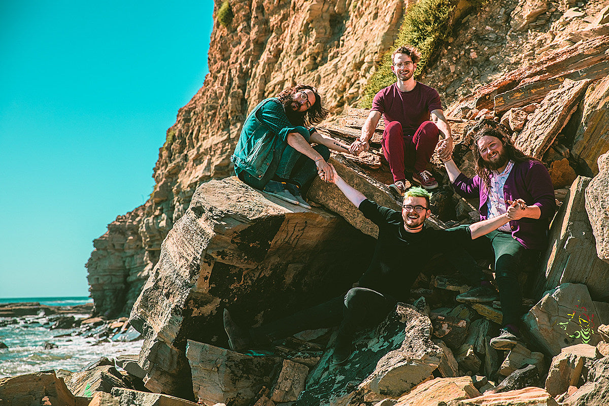 glass beach announce tour with Home Is Where and Proper.