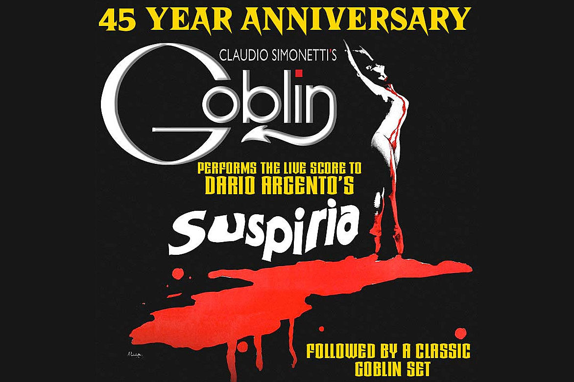 Claudio Simonetti’s Goblin playing ‘Suspiria’ score on fall tour