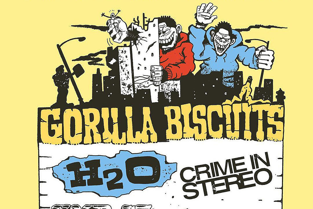 Gorilla Biscuits add H2O, Crime In Stereo & more to NYC show; ticket info posted