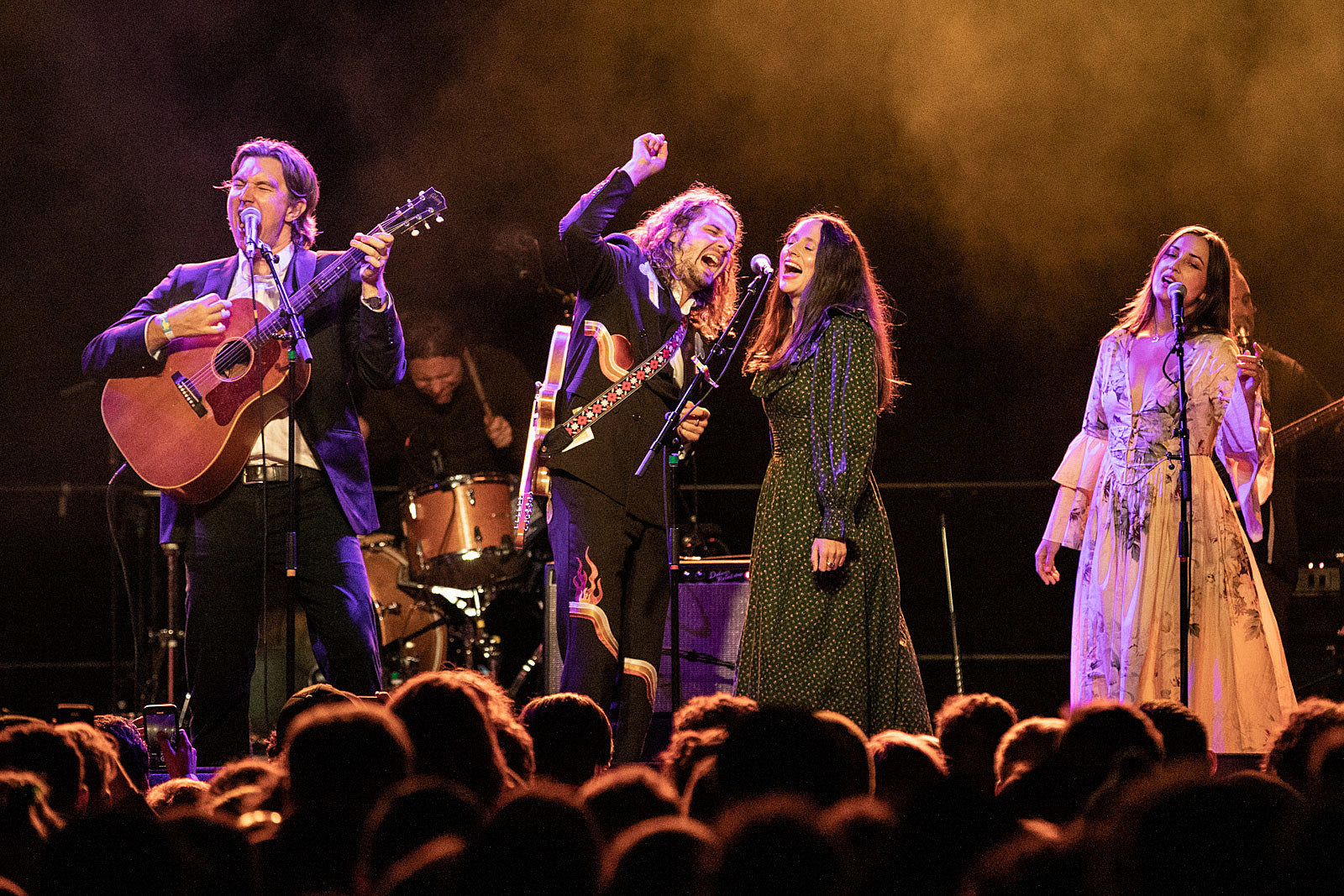 Hamilton Leithauser & Kevin Morby played Brooklyn Steel w/ Jess Williamson & Waxahatchee (pics, setlist)