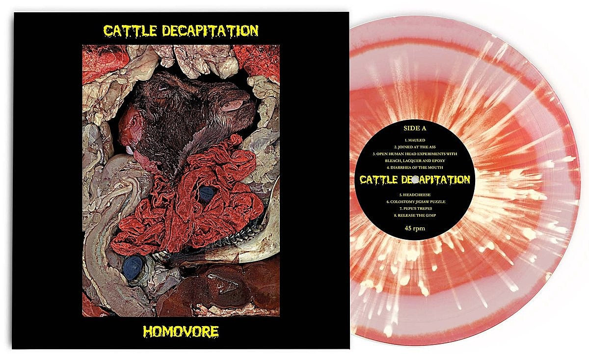 Cattle Decapitation reissue ‘Homovore’ (get it on limited splatter vinyl here!)