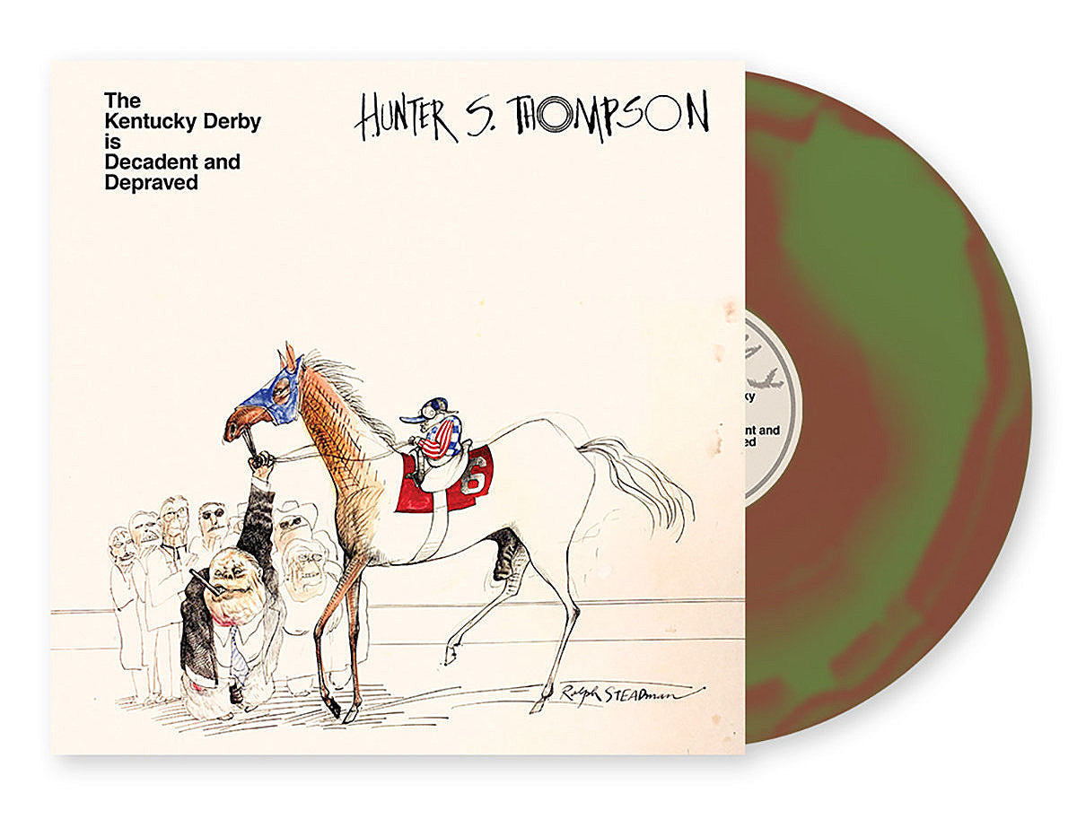 Hunter S. Thompson’s ‘The Kentucky Derby is Decadent & Depraved’ getting first-ever vinyl release (preorder)