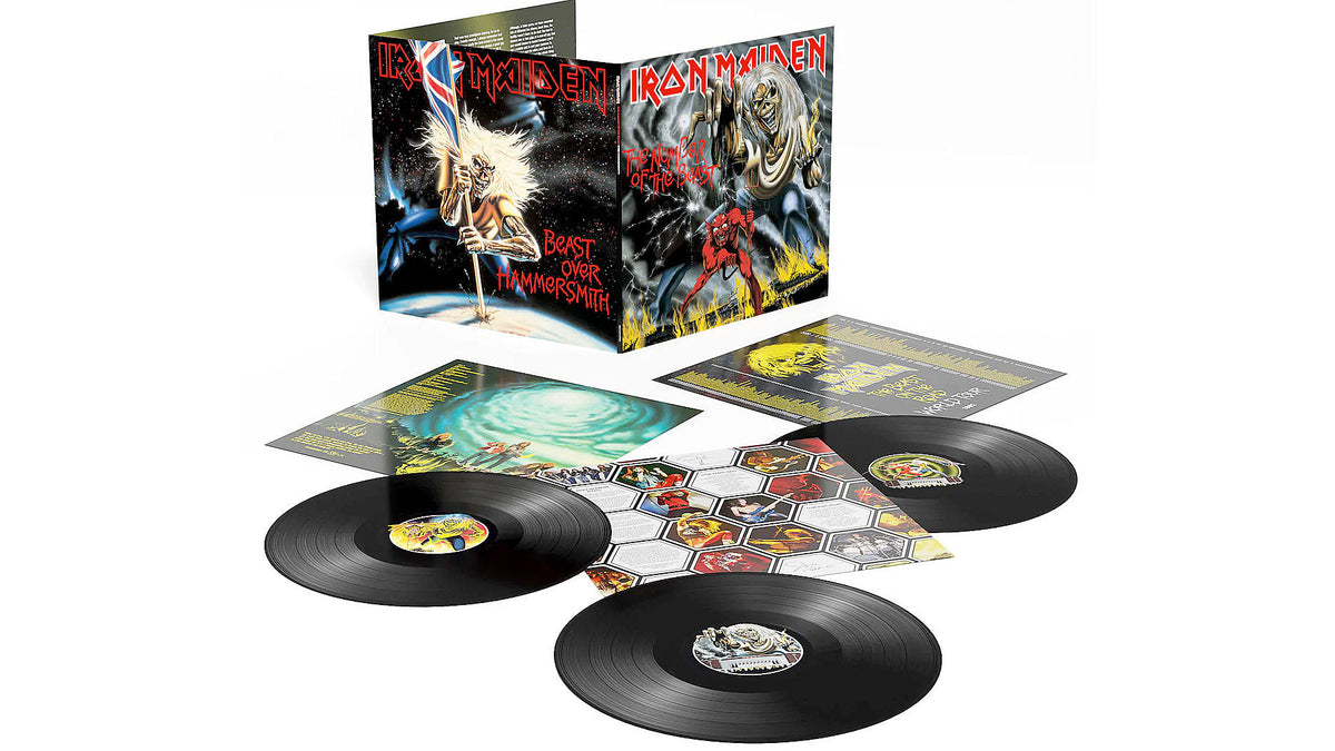 Iron Maiden announce 3LP ‘Number Of The Beast’ 40th Anniversary Edition (live album included)