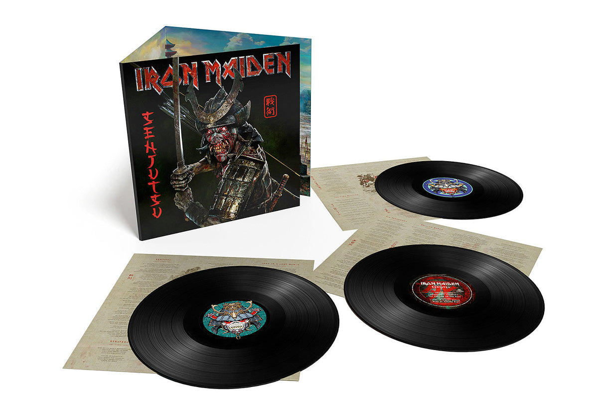 Pre-order Iron Maiden’s new album ‘Senjutsu’ on 180g triple vinyl