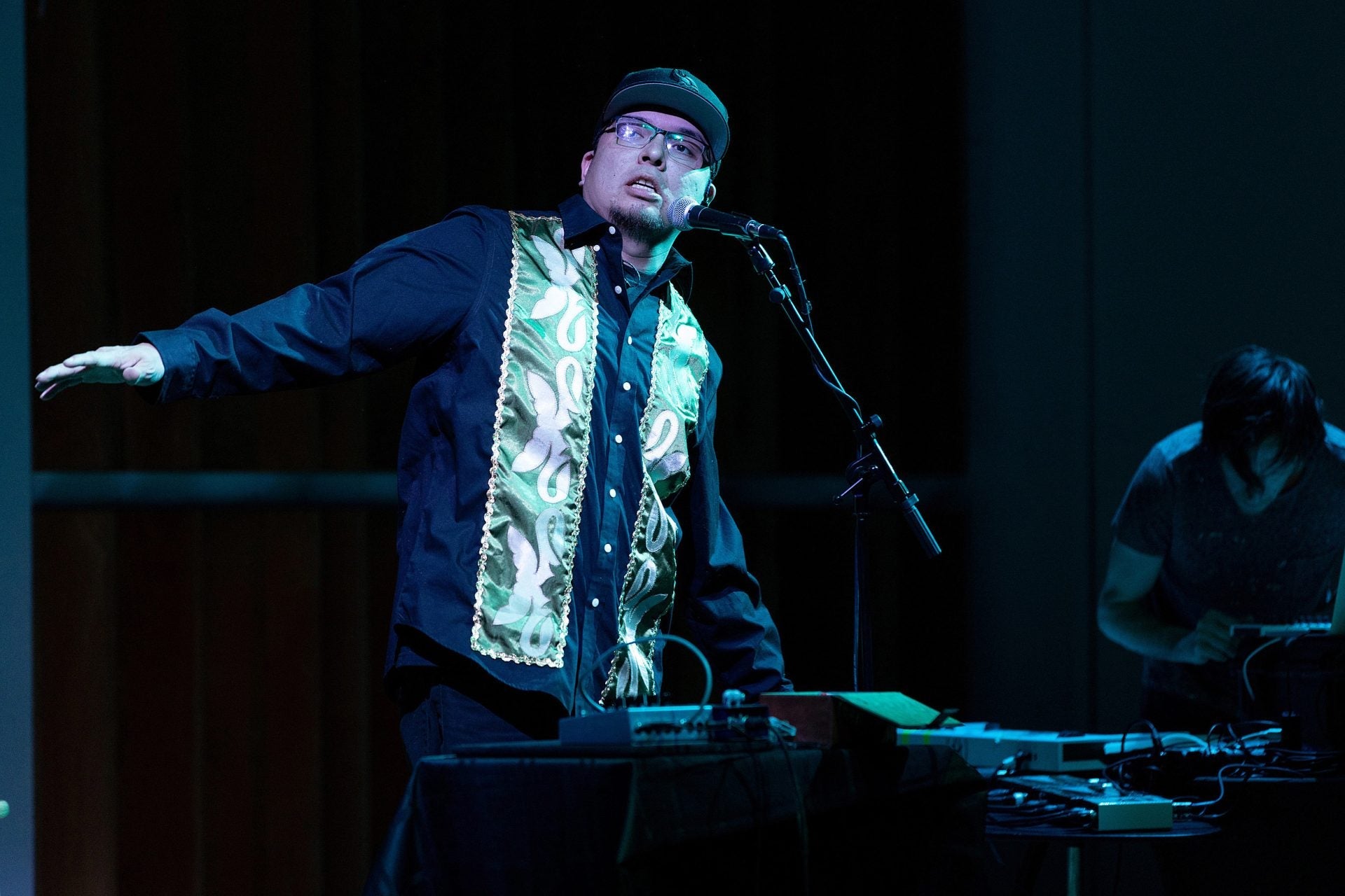 Joe Rainey made his NYC live debut at Ecstatic Music Fest w/ OWLS (pics, setlist)