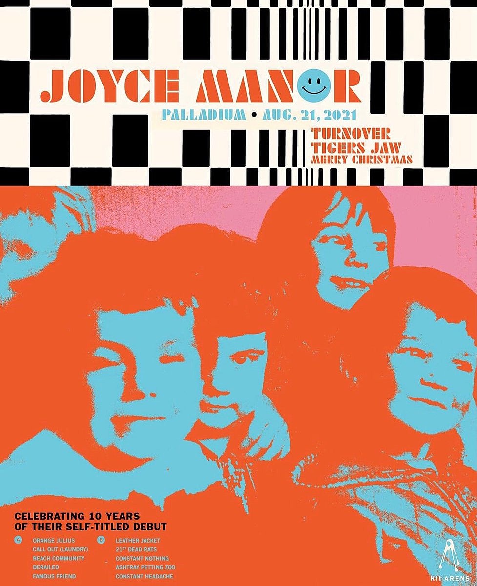 Joyce Manor playing debut LP for 10th anniversary in LA w/ Tigers Jaw & Turnover (update: 2nd show added)