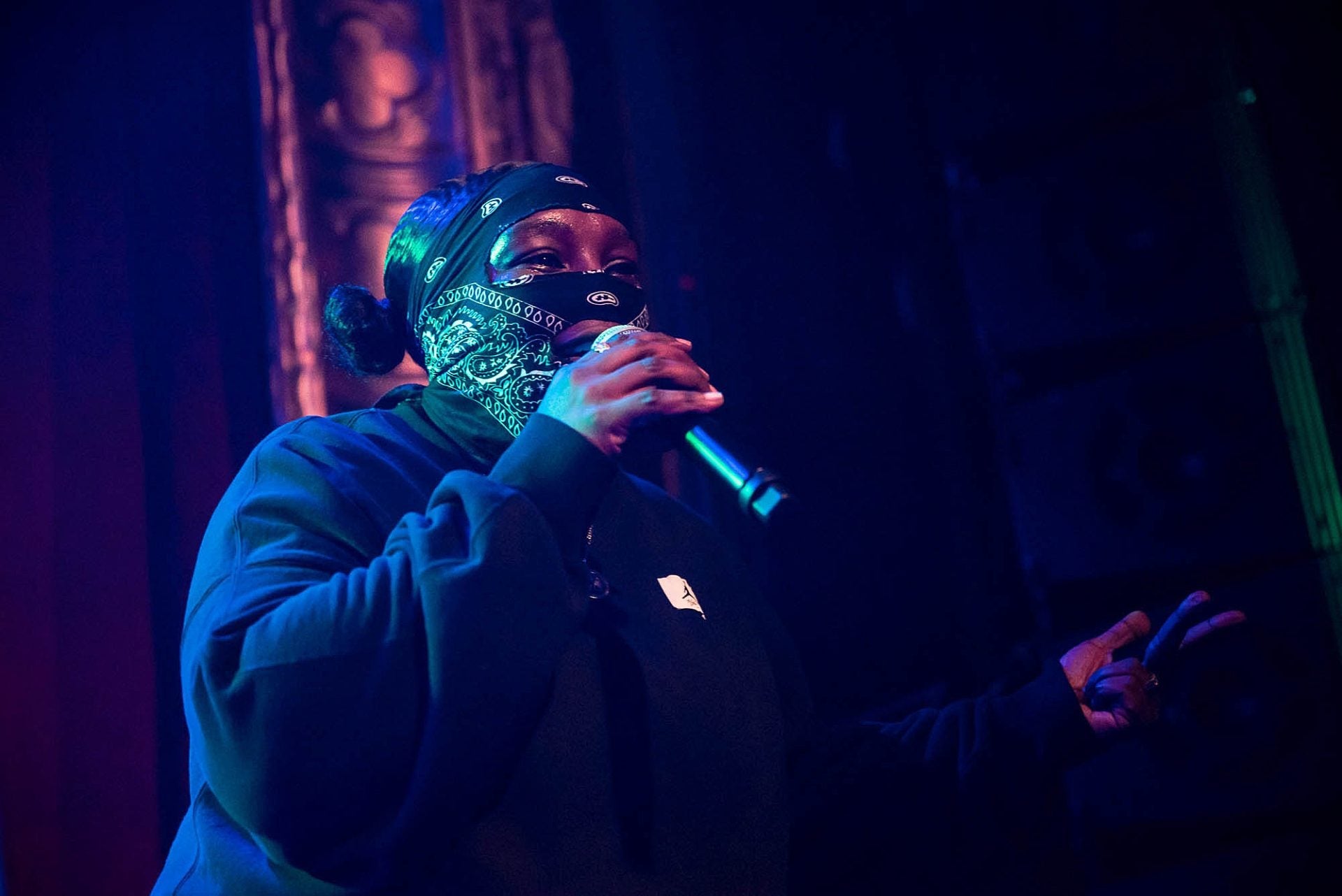 Leikeli47 played Brooklyn with Young Devyn, Nai, and MiddleName (pics)