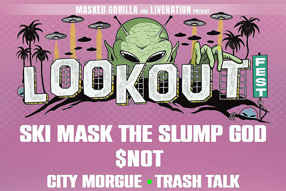Lookout Fest 2022 lineup (Ski Mask the Slump God, $NOT, City Morgue, Trash Talk, more)