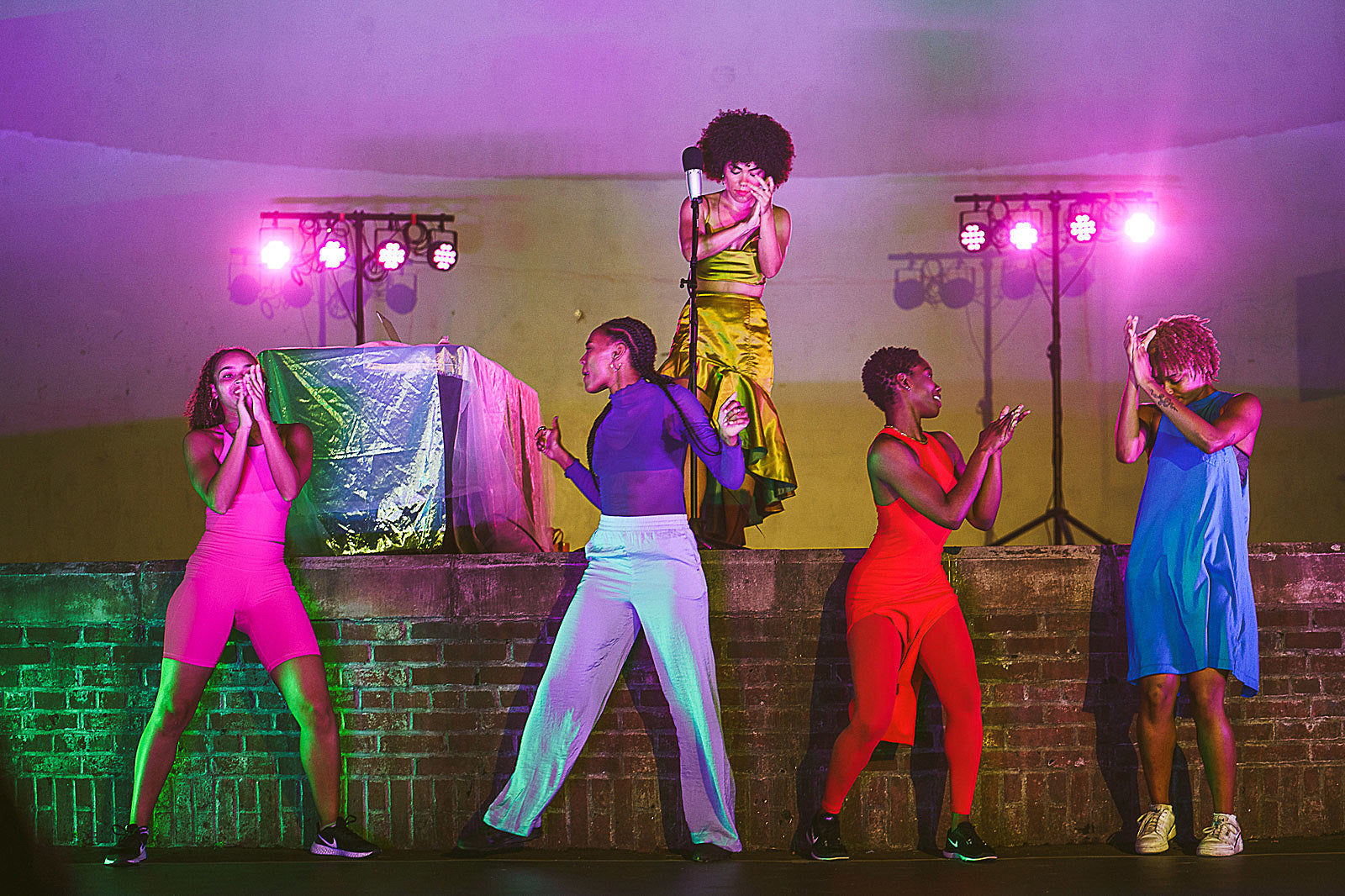 Madison McFerrin, Samantha Figgins & Jessica Pinkett kicked off Open Air music/dance series (pics)