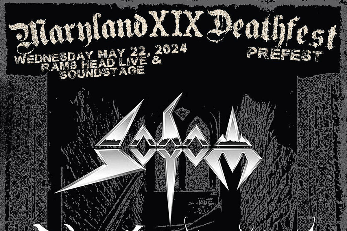 Maryland Deathfest announces 2024 pre-fest lineup (Sodom, Melechesh, Atheist, more)