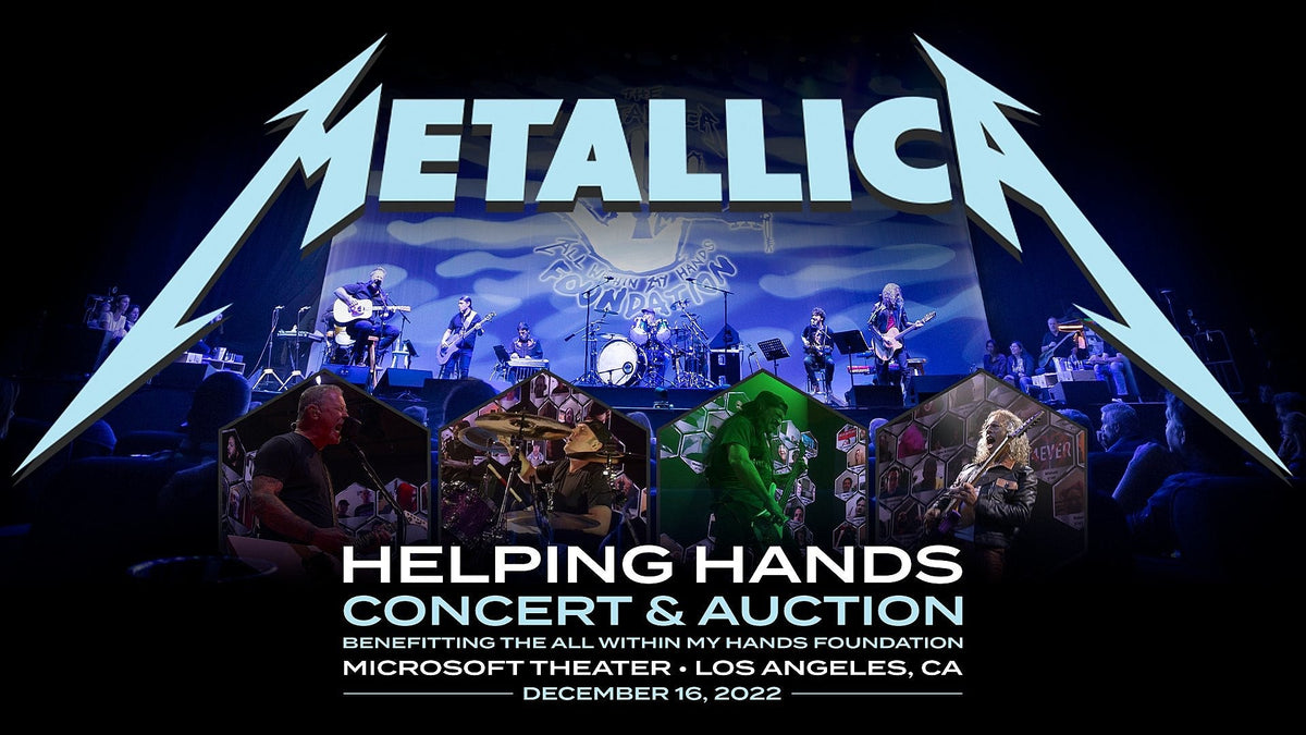 Metallica announce 3rd annual All Within My Hands benefit show & auction