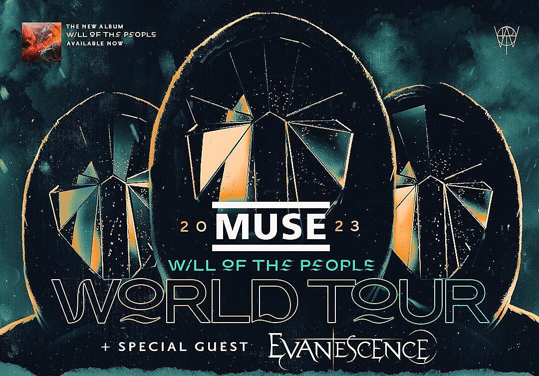 Muse announce 2023 North American tour w/ Evanescence