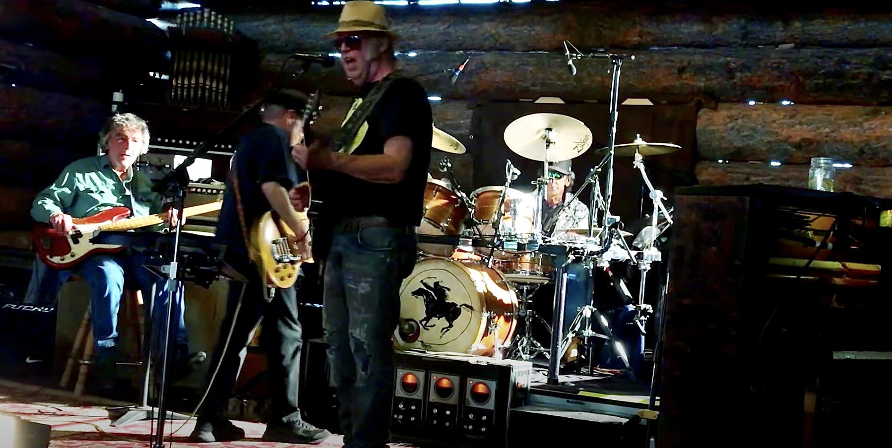 Listen to Neil Young & Crazy Horse’s new 9-minute song “Welcome Back”