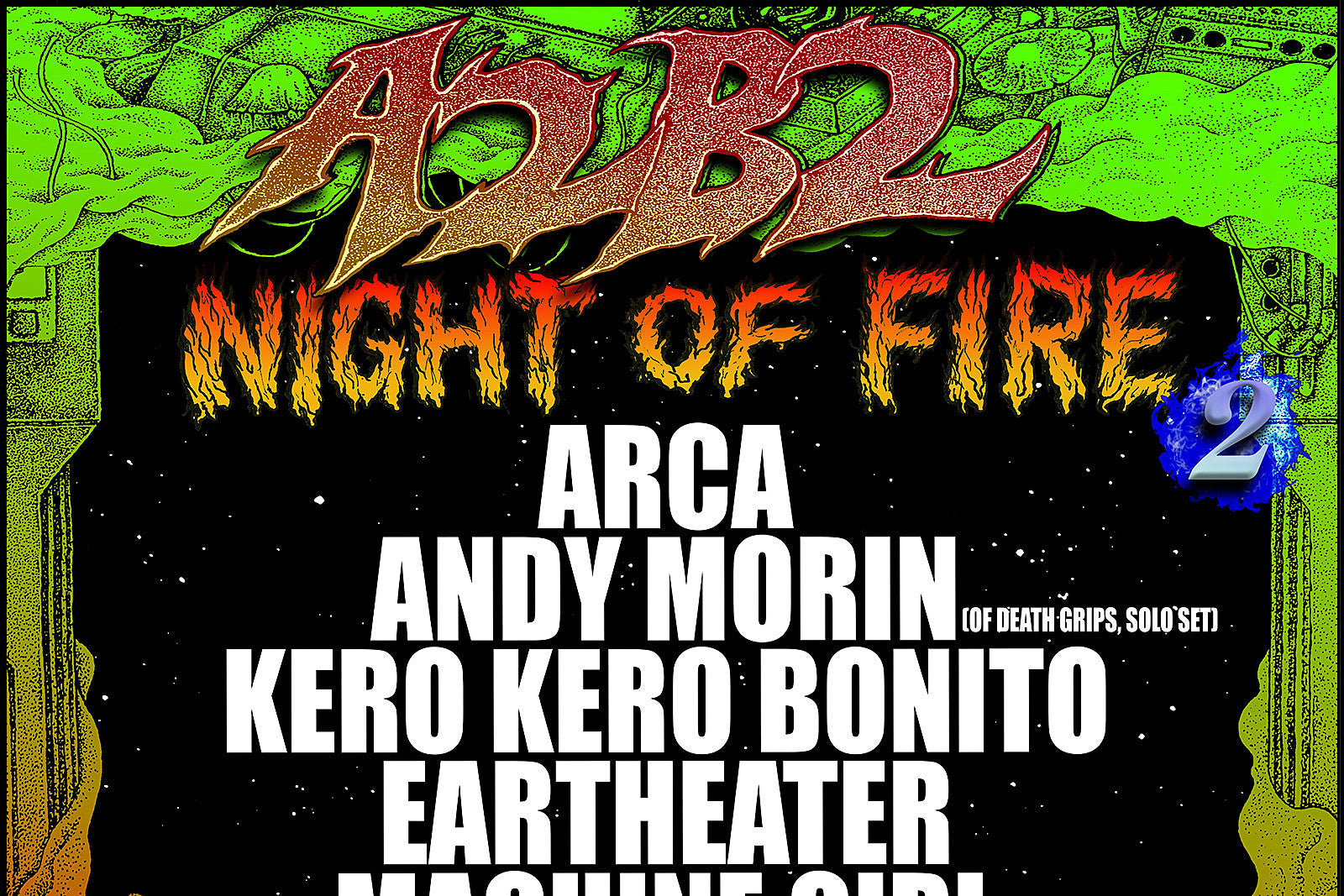 Arca, Death Grips’ Andy Morin, Kero Kero Bonito & more playing NYC & LA Night of Fire events