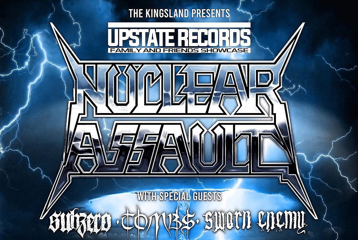Nuclear Assault playing NYC w/ Subzero, Tombs, & more; ‘Handle With Care’ blue vinyl on pre-order