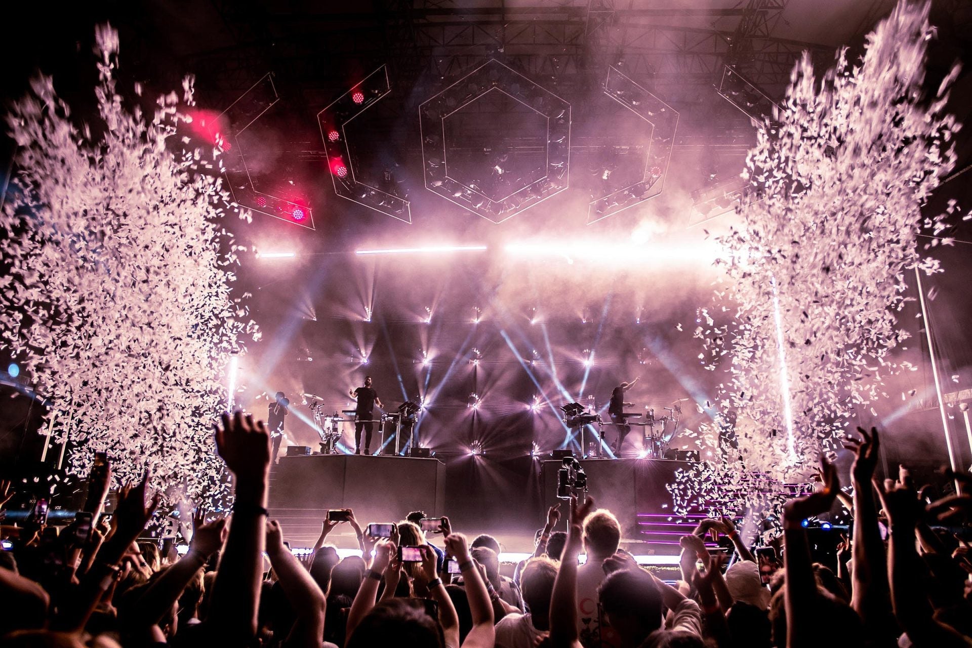 ODESZA played 2 nights at Forest Hills Stadium w/ Sylvan Esso, San Holo & more (night 2 pics, video)