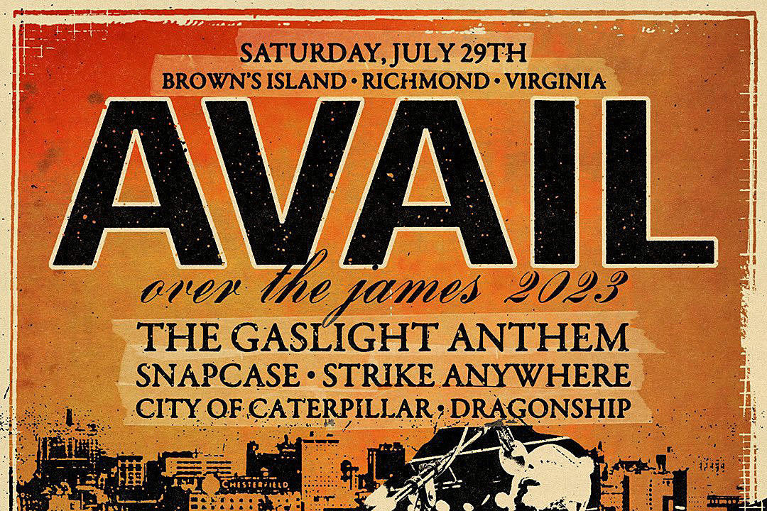 AVAIL announce Over The James 2023 with Gaslight Anthem, Snapcase, Strike Anywhere, more