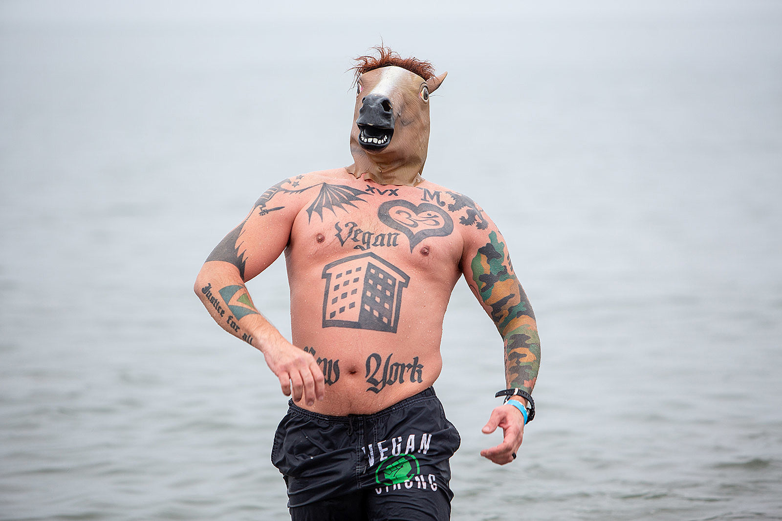 Coney Island New Year’s Day Polar Bear Plunge 2022 in pics