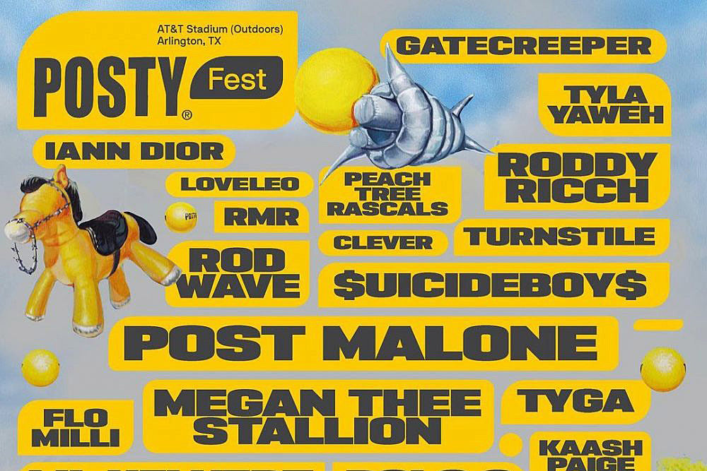 Post Malone reveals Posty Fest 2021 lineup: Megan Thee Stallion, Turnstile, Gatecreeper, more