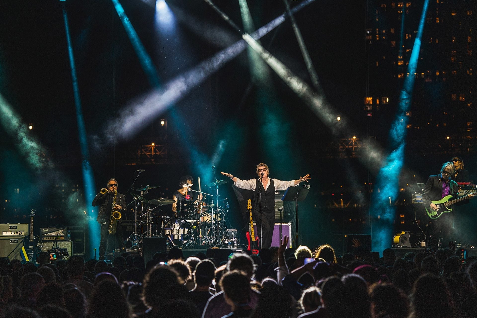 The Psychedelic Furs and X played @ The Rooftop at Pier 17 (pics, setlist, video)
