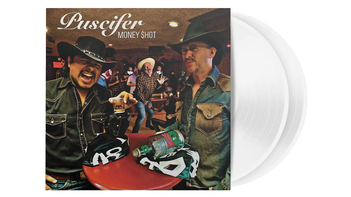 New exclusive vinyl: Puscifer’s ‘Money $hot’ on opaque white