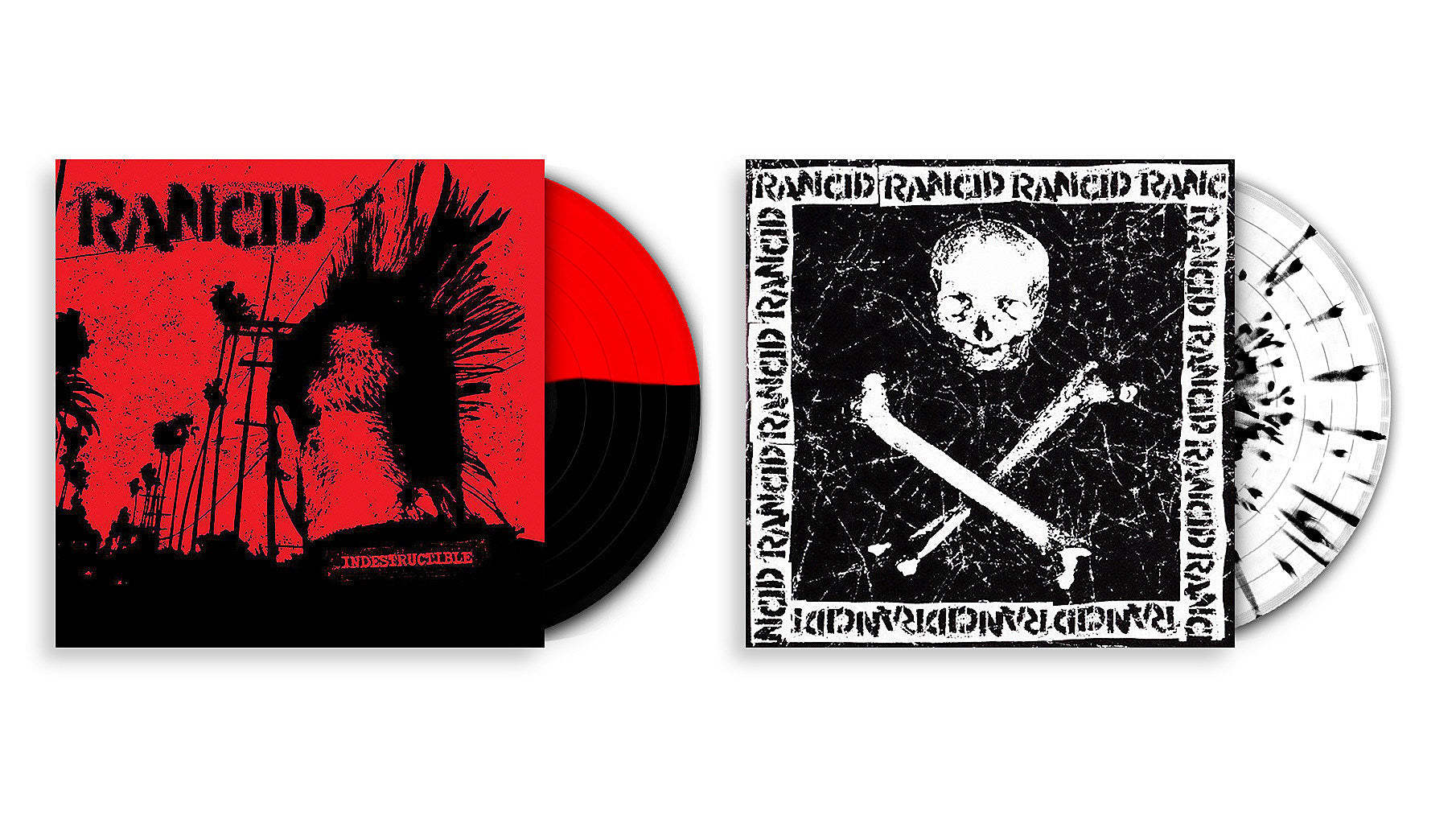 New exclusive vinyl: Rancid’s 2000 s/t & ‘Indestructible’ limited color represses