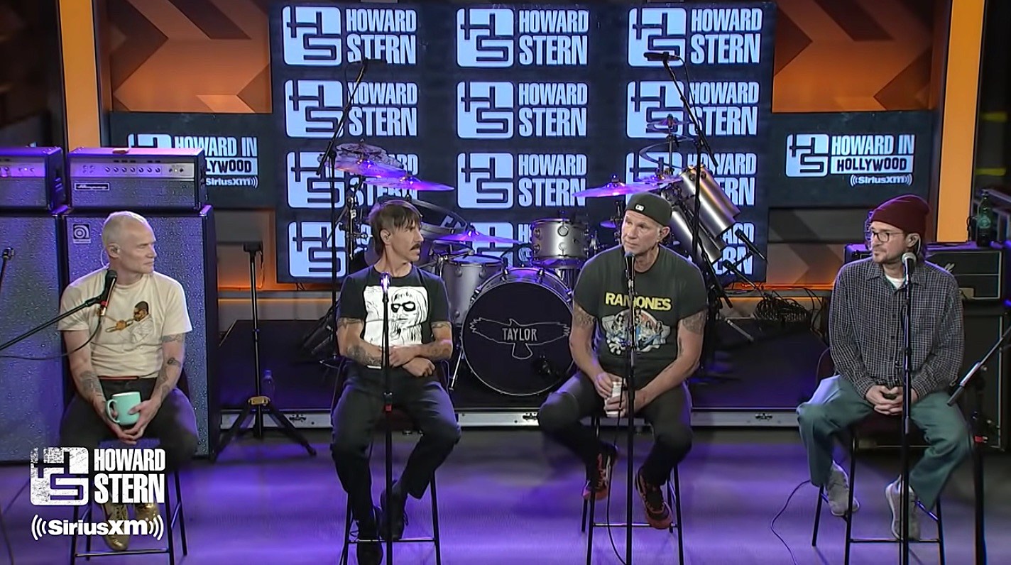 Red Hot Chili Peppers replace Foo Fighters on Jazz Fest, pay tribute to Taylor Hawkins on ‘Howard Stern’