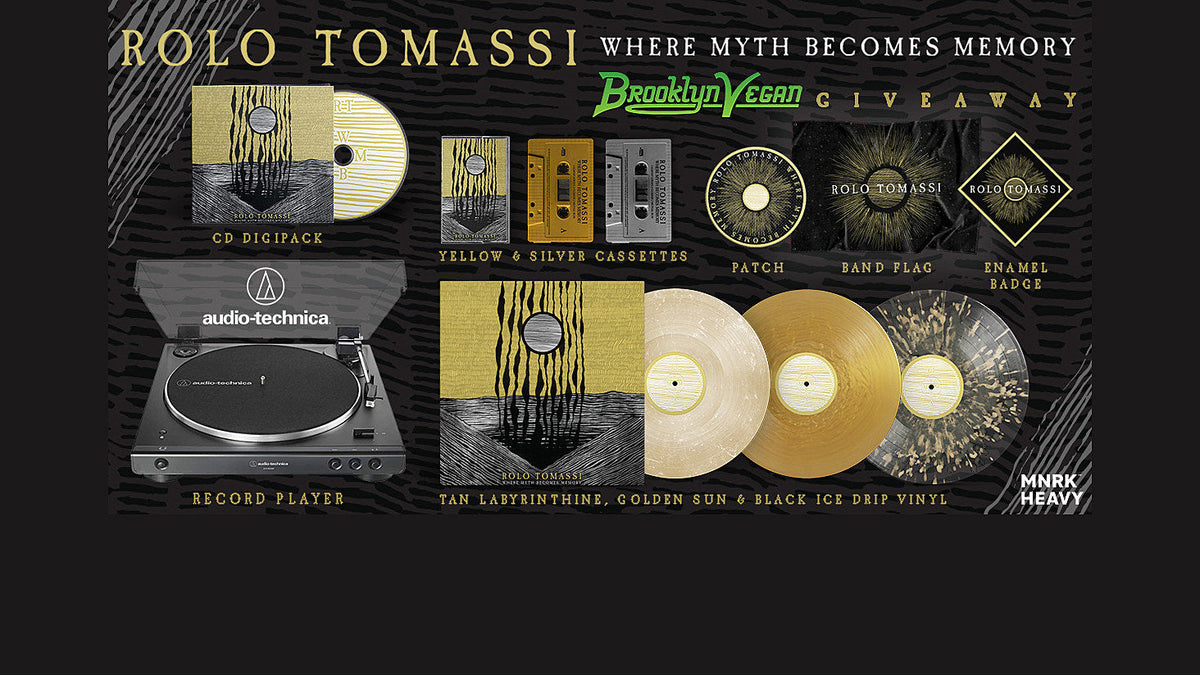 Enter to win a Rolo Tomassi vinyl bundle, Audio-Technica turntable and more!