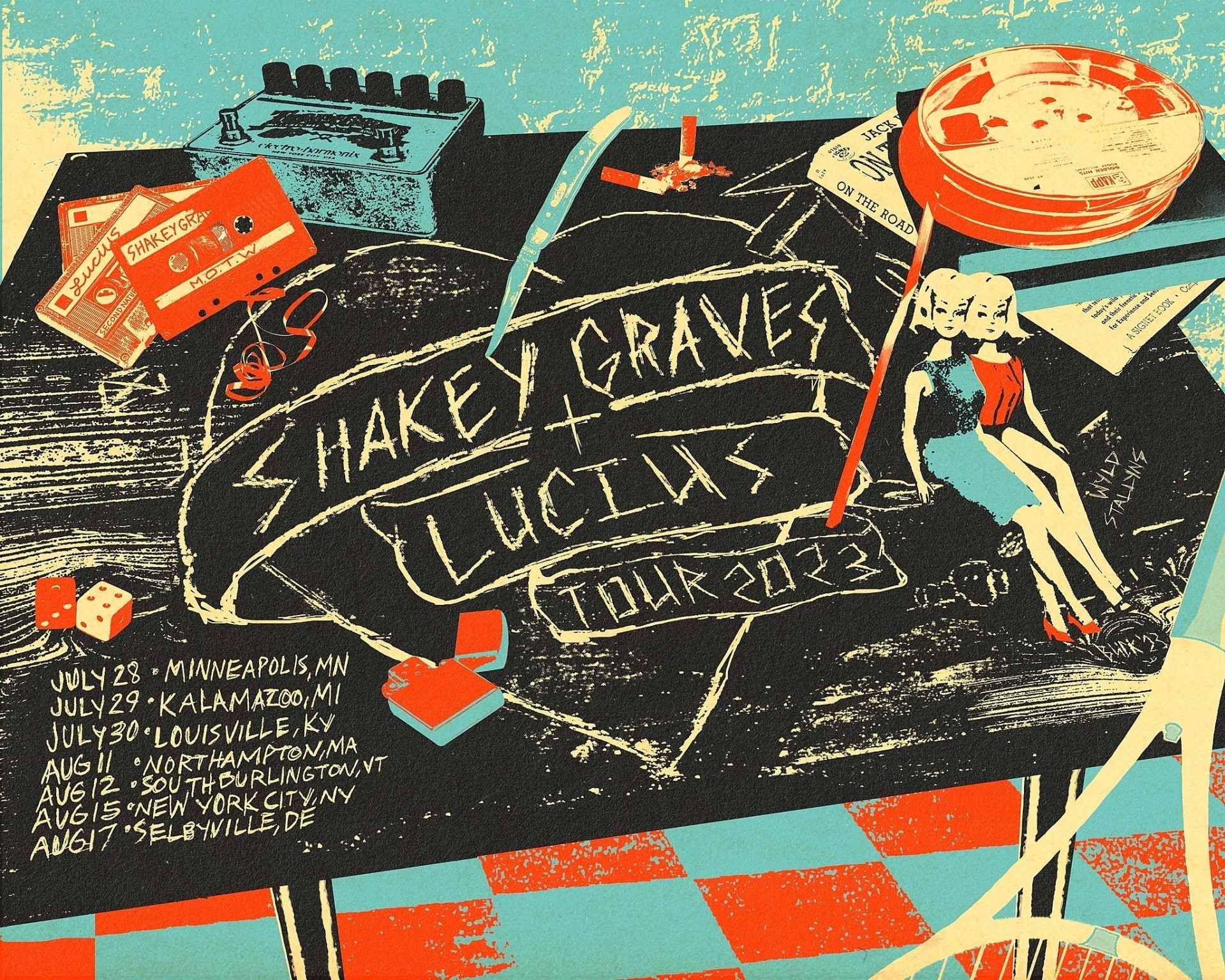 Shakey Graves & Lucius touring together this summer