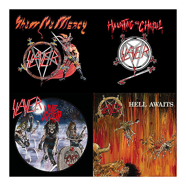 New Slayer Color Vinyl & Cassettes Available Now