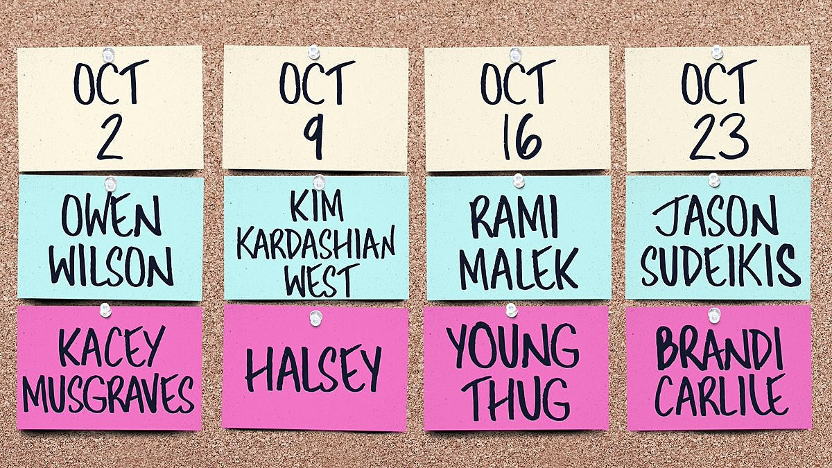 SNL announces October musical guests: Kacey Musgraves, Halsey, more