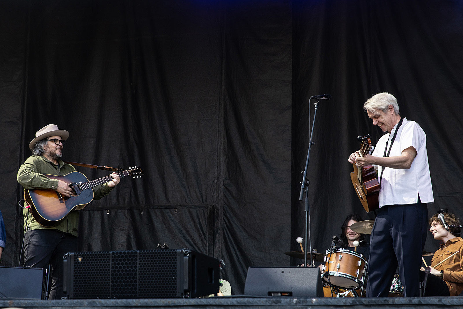 Watch David Byrne join Jeff Tweedy & Terry Allen at Solid Sound 2022 ++ Sunday pics