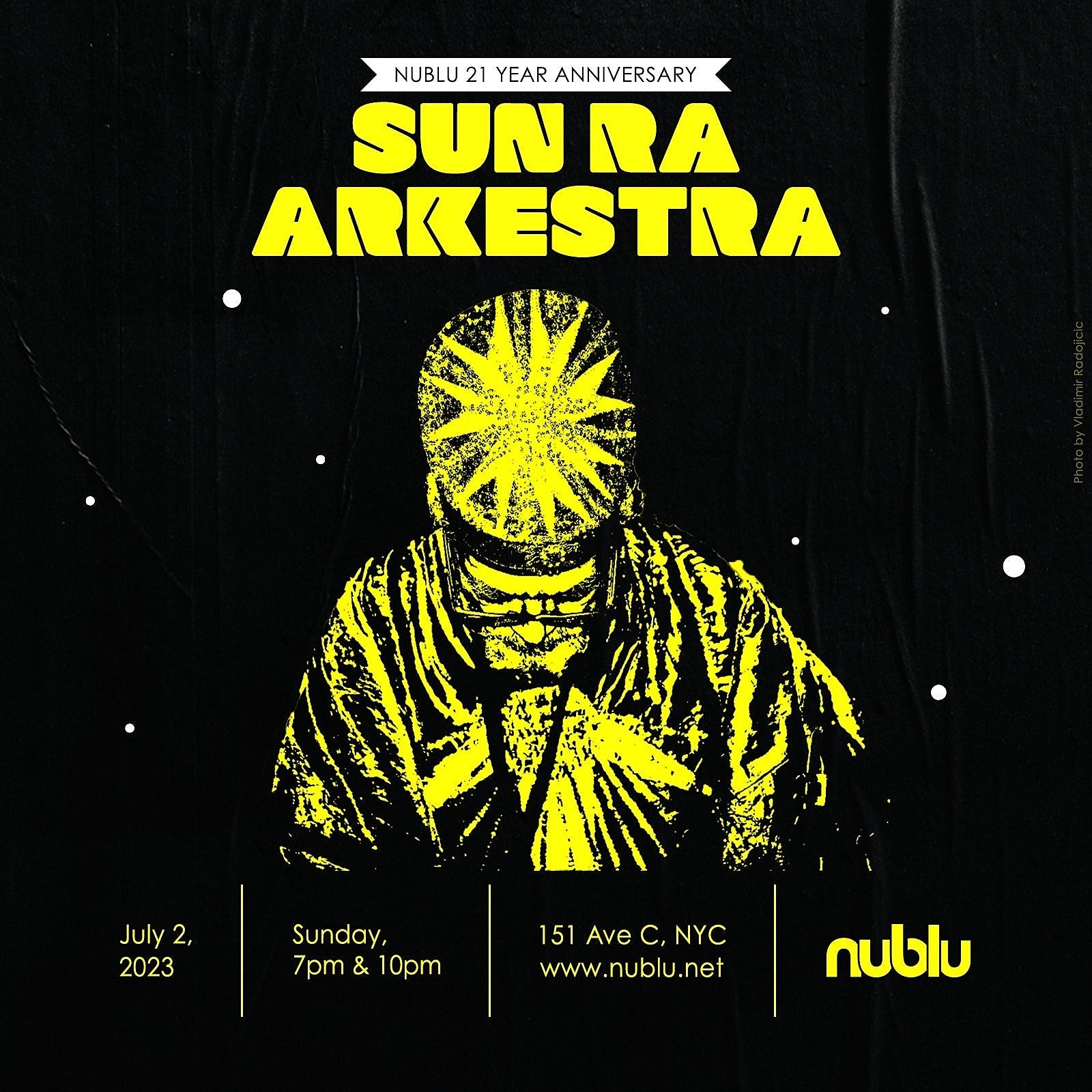 Sun Ra Arkestra add tour dates, including 2 shows at NYC’s Nublu