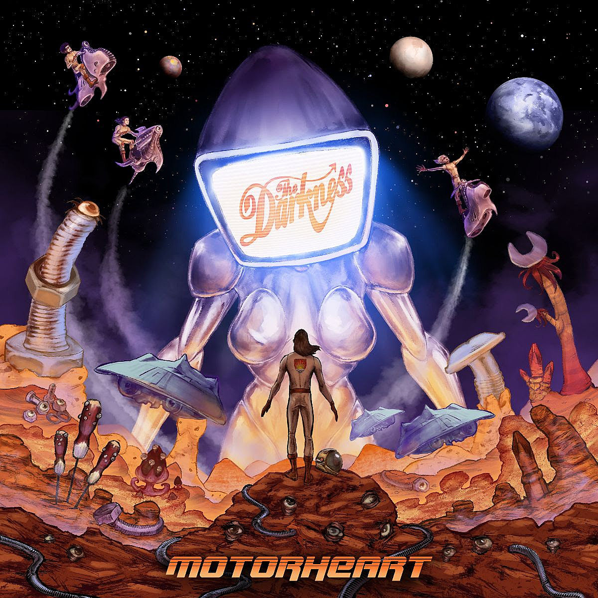 The Darkness prep new LP ‘Motorheart,’ share title track video