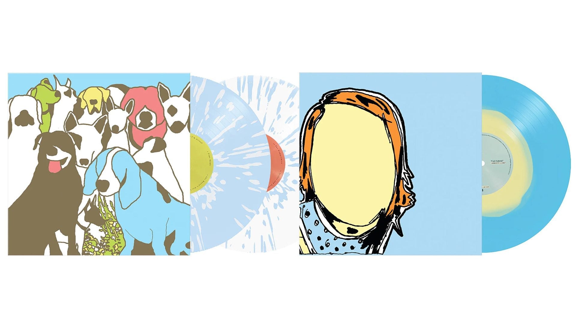 New exclusive vinyl: The Format’s LPs on color splatter wax