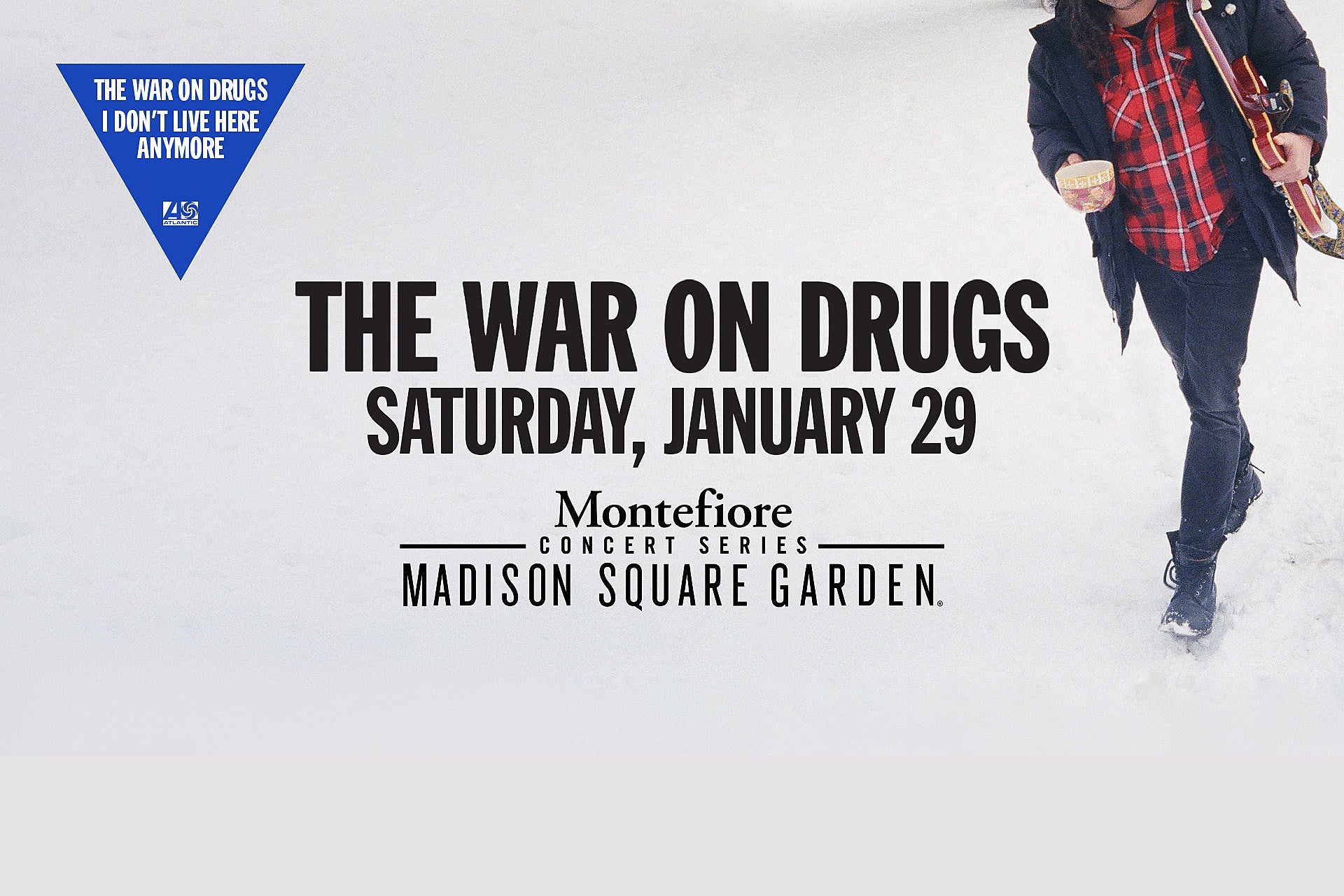 The War on Drugs @ Madison Square Garden on BrooklynVegan Presale (password here)