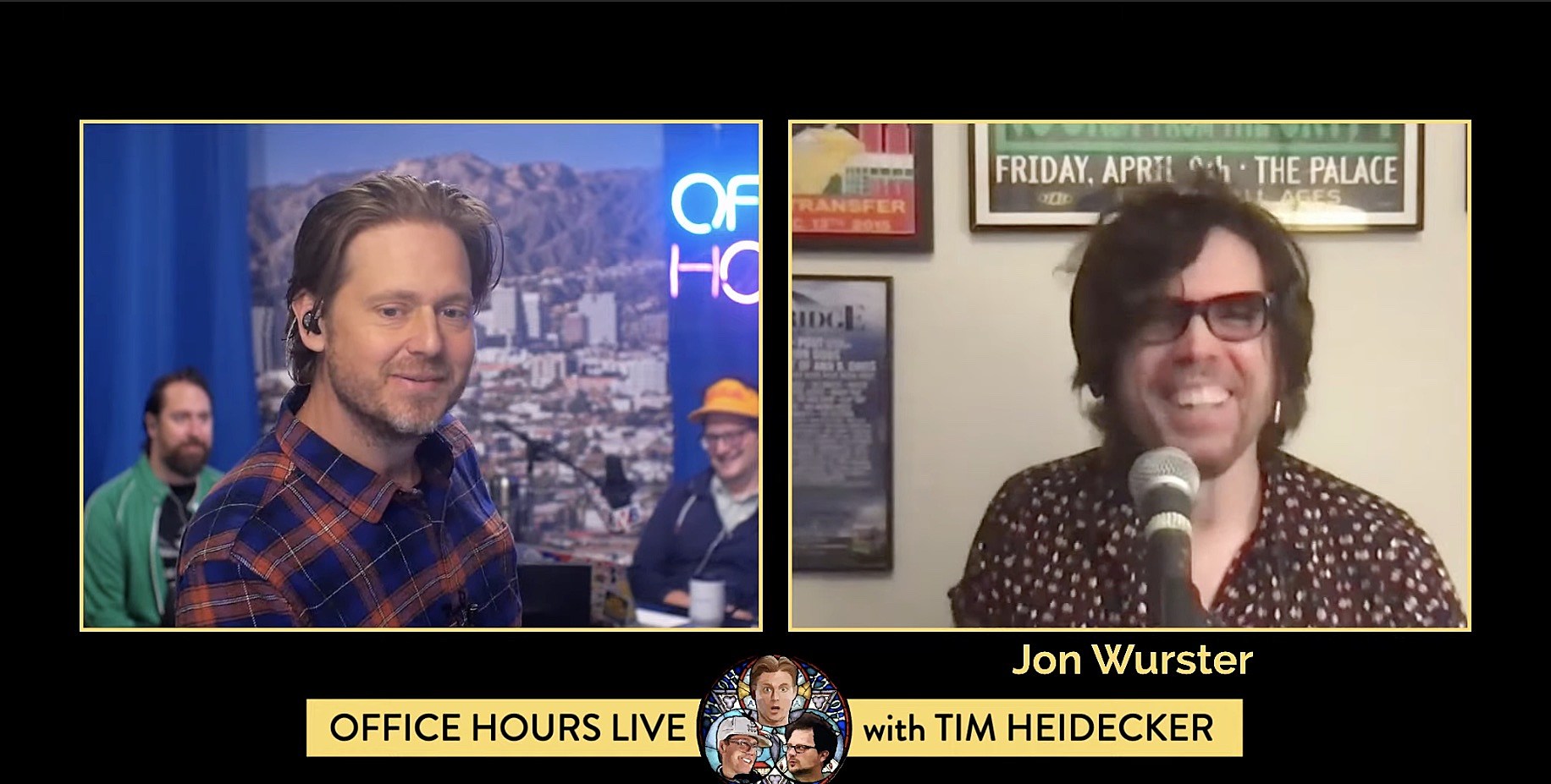 Watch Tim Heidecker & Jon Wurster discuss BV’s Top 50 Albums of 2021 on ‘Office Hours Live’