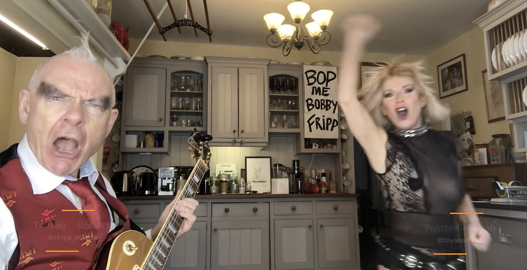 Watch Toyah and Robert Fripp cover Ramones’ “Blitzkrieg Bop”