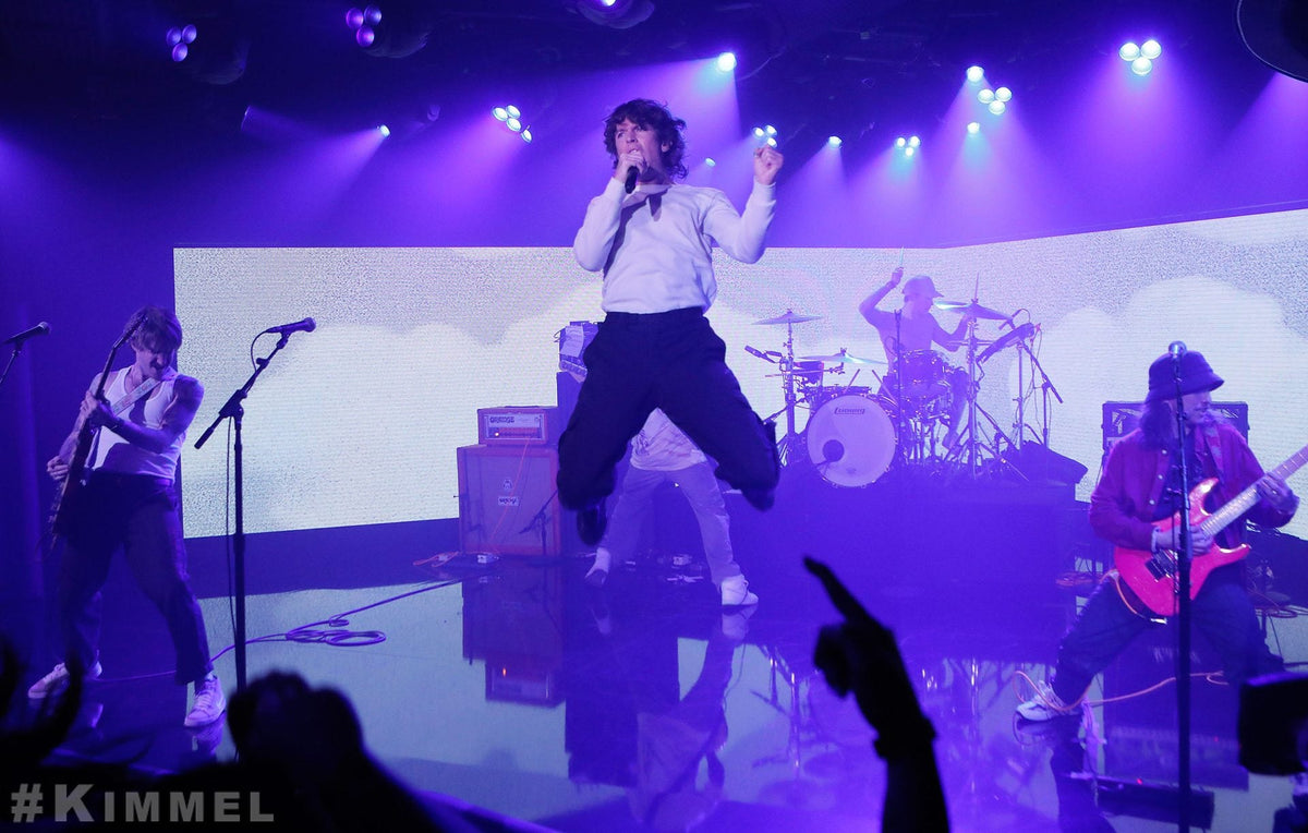 Watch Turnstile’s fiery four-song ‘Kimmel’ performance