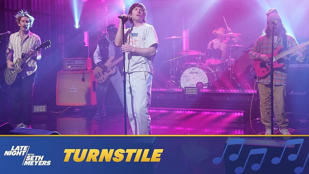 Watch Turnstile bring “Mystery” and “TLC” to ‘Late Night with Seth Meyers’