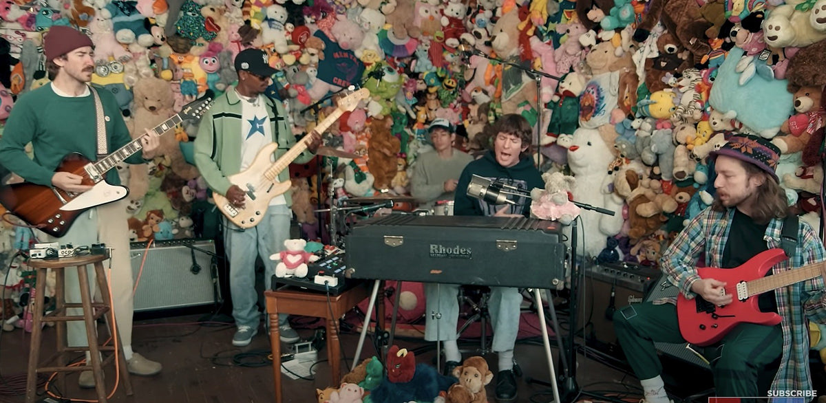 Watch Turnstile reinvent 7 ‘Glow On’ songs for an NPR Tiny Desk Concert